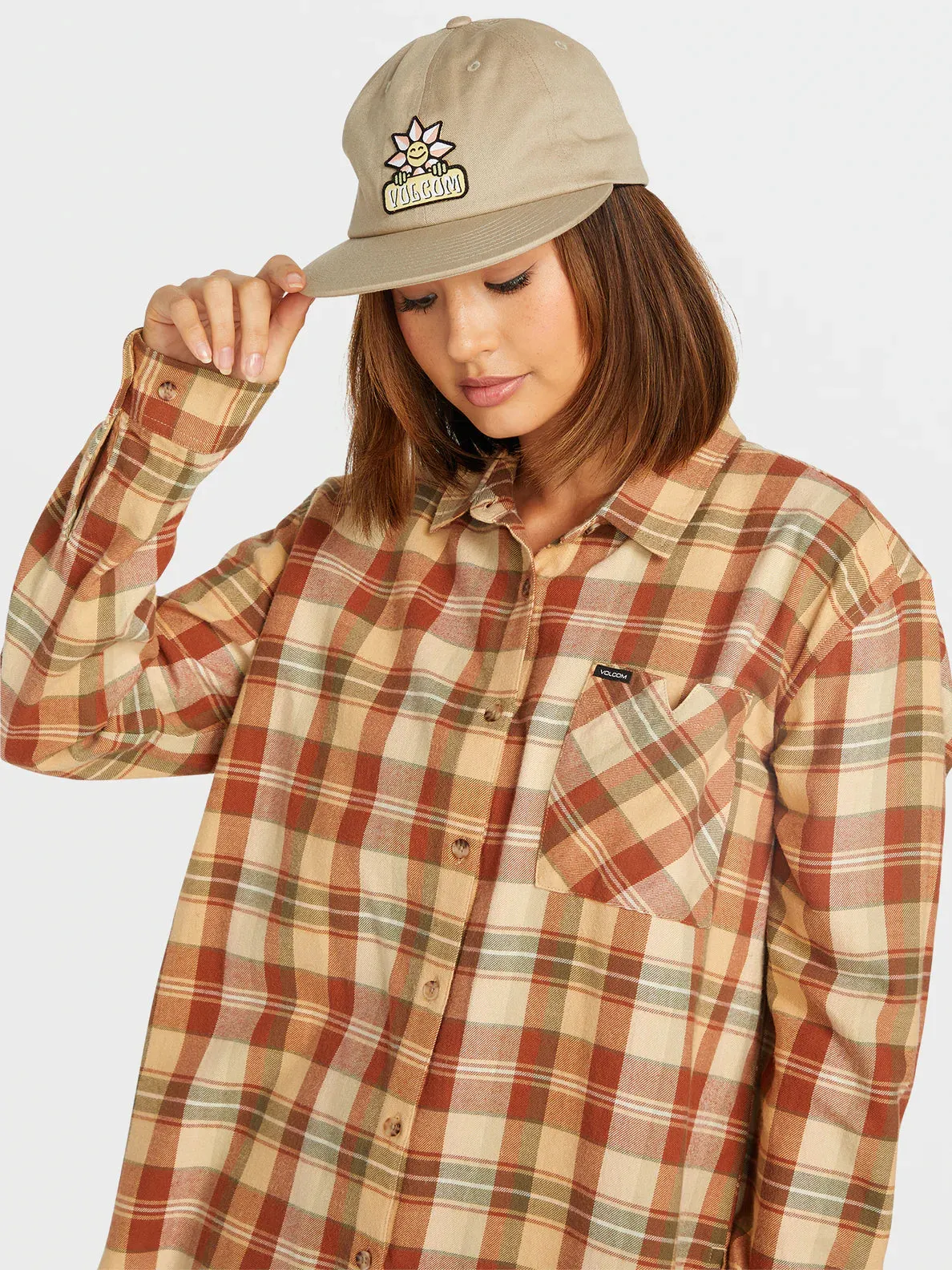 Volcom Wonder Stone Hat - Taupe