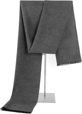 Winter Scarf For Men Ultra-Soft Plaid Tassel Men Scarf Warm Soft Cashmere Feel 73"12"
