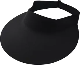 Women Wide Brimmed Non-Trace Ponytail Sunscreen Visor, Foldable Beach Sun Hat with UV Protection for Women Young Girls