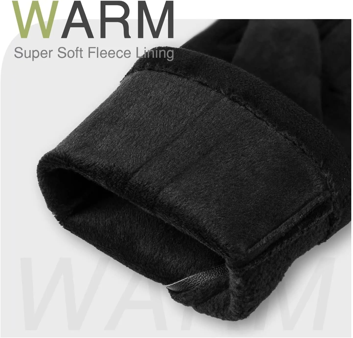 Womens Winter Warm Gloves With Sensitive Touch Screen Texting Fingers, Fleece Lined Windproof Gloves