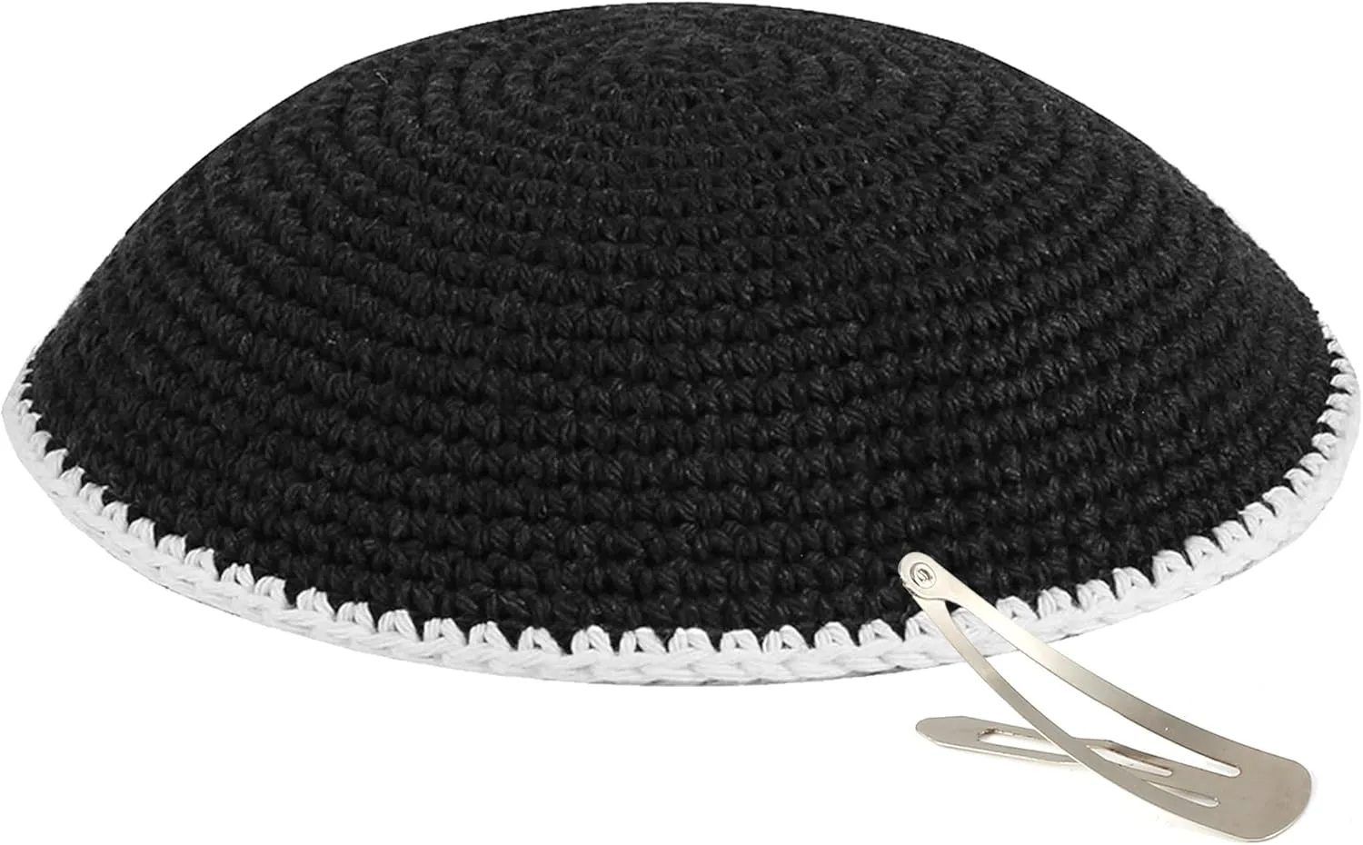 Zion Judaica Bulk Knitted Kippahs 16cm Quality Knit Handmade Kippots Cotton Yarmulkes 6.3"