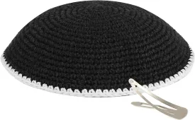 Zion Judaica Bulk Knitted Kippahs 16cm Quality Knit Handmade Kippots Cotton Yarmulkes 6.3"